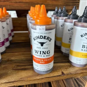 Bourbon Peach BBQ Wing Sauce